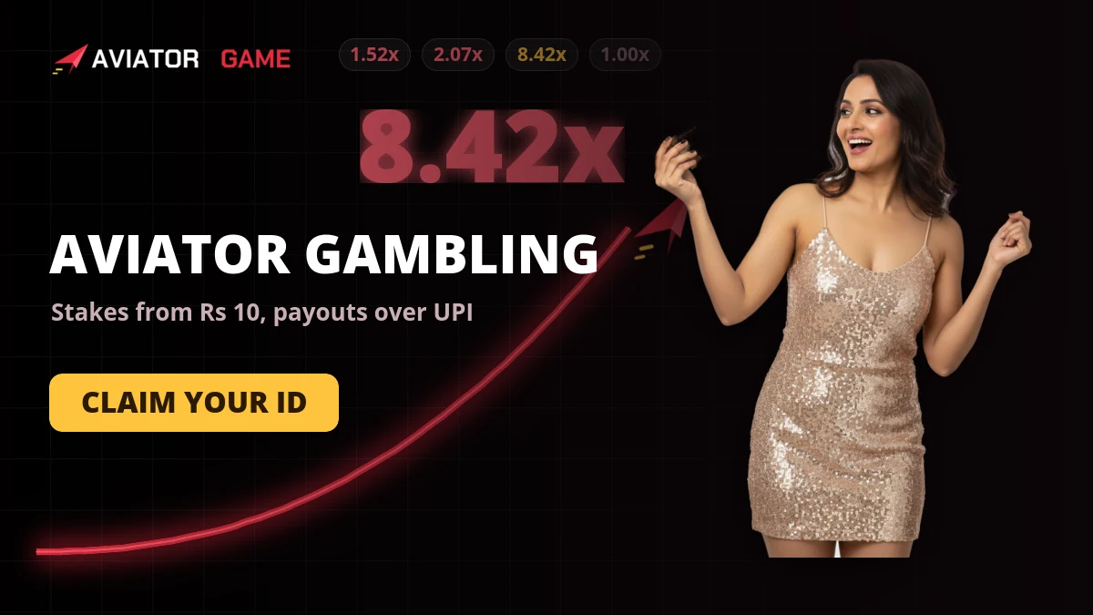 Aviator gambling round paying 8.42x, showing what a real money cashout looks like on screen