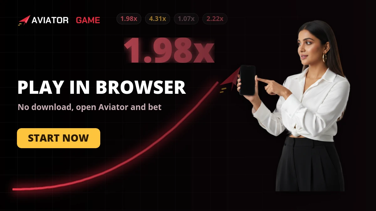 Aviator game online in a browser tab with the multiplier at 1.98x mid-round